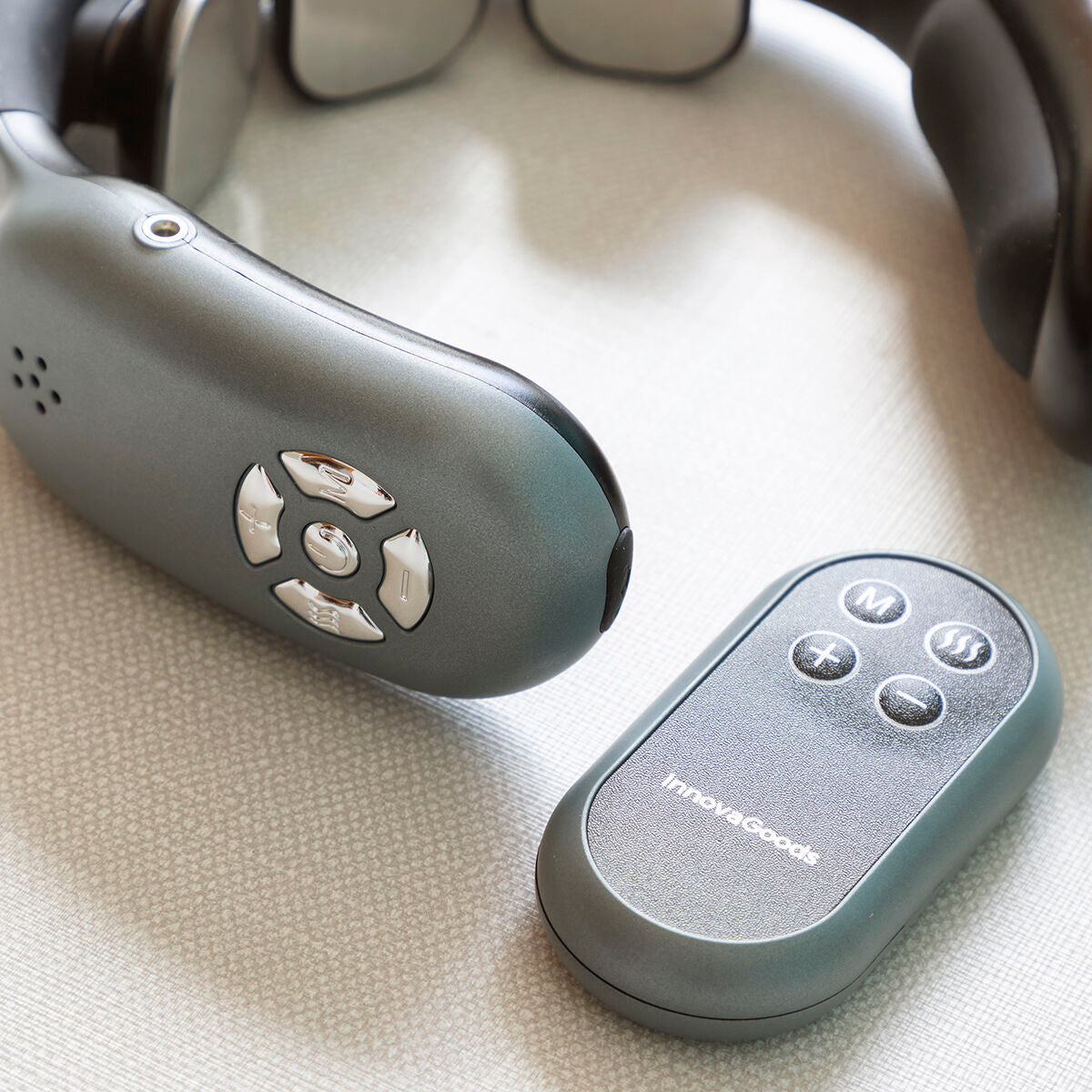 Armoni NeckWave – Massaggiatore Cervicale Intelligente EMS con Calore e Telecomando Ricaricabile - armoni.store