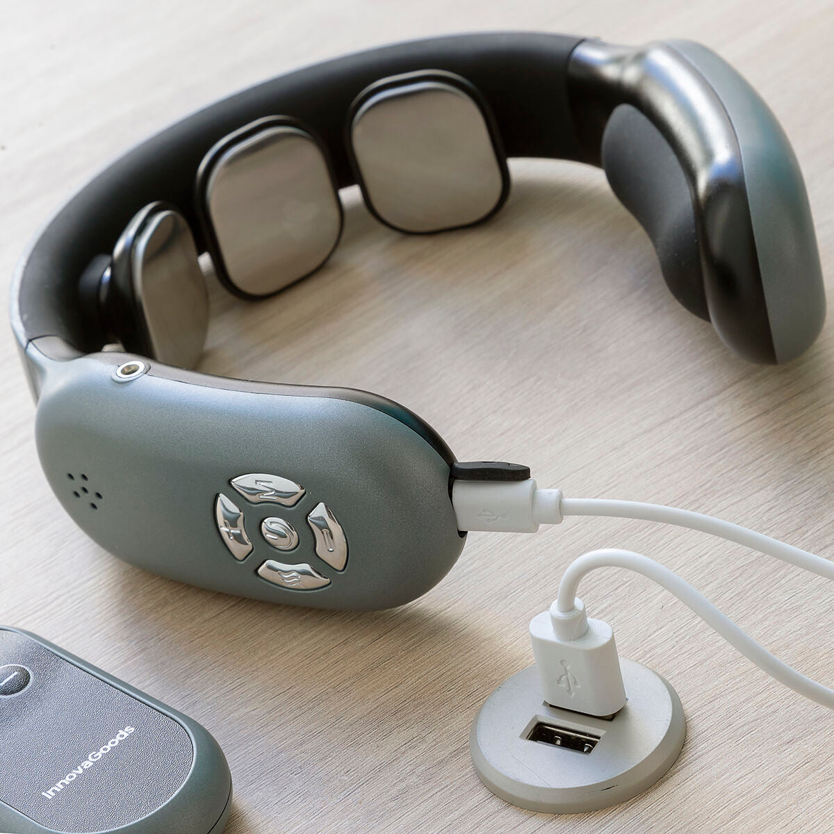 Armoni NeckWave – Massaggiatore Cervicale Intelligente EMS con Calore e Telecomando Ricaricabile - armoni.store